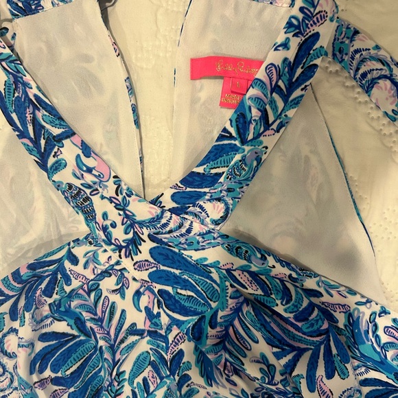 EUC Lilly Pulitzer Halter Rori Top size Large - Picture 5 of 5